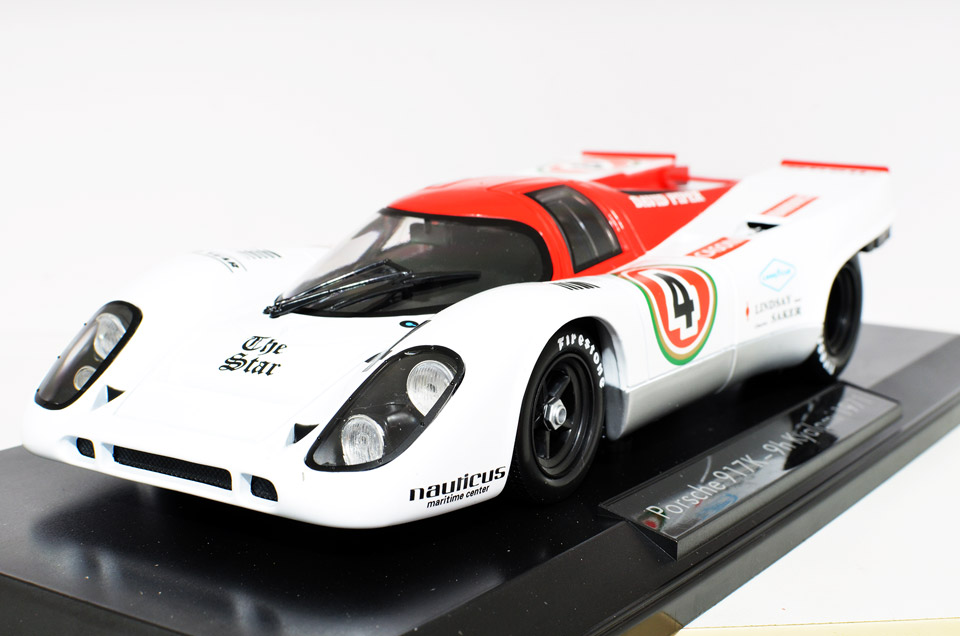MARIO CASONI, TONY ADAMOWICZ 1971 DAVID PIPER RACING PORSCHE 917K 1:18